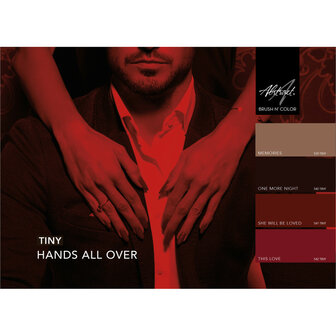 Hands All Over  Abstract Tiny Brush N&rsquo; Colors